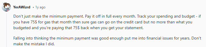 Redditor mistakes